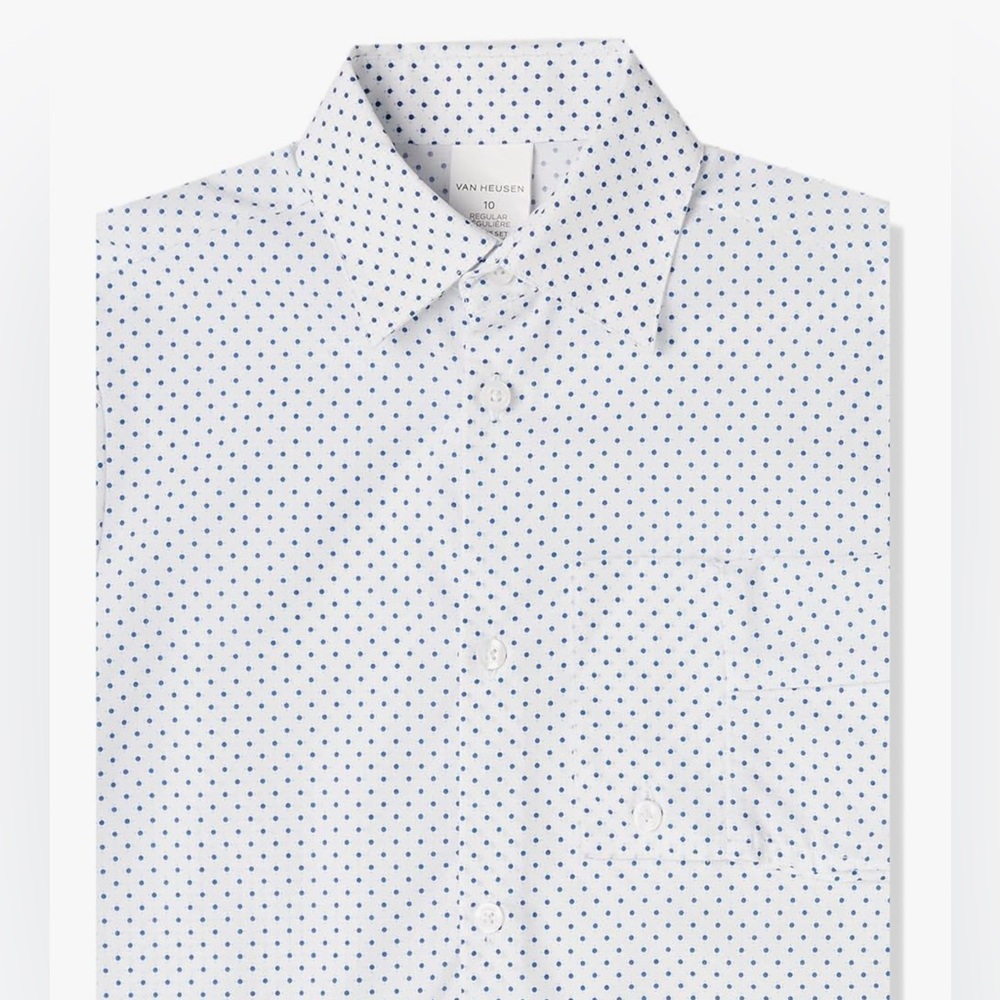 Van Heusen Kids Matching Set in Blue and White - Picture 2 of 7